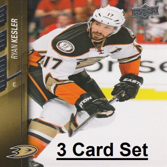 Ryan Kesler Anaheim Ducks NHL Hockey Card Collection - 3 Card Set - Picture 1 of 4